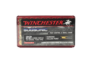 Winchester Subsonic 22LR 40gr 1065FPS HP