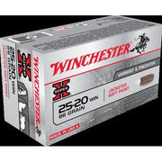 Winchester SUPER-X RIFLE .25-20 Winchester 86 Grain Jacketed Soft Point Centerfire Rifle Ammo 50 Rounds X25202