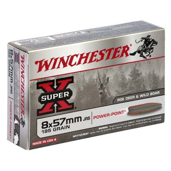 Winchester Super X Calibre 8x57 JRS 195 Grain