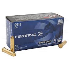 Federal Small Game Birdshot Ammunition 22 Long Rifle (22LR) 25 Grain