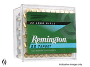 Remington 22 Target, .22LR, RN, 40 Grain, 100 Rounds