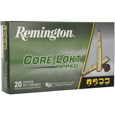 Remington 6.5 Creedmoor 129 Grains Core-Lokt Tipped Brass Cased Centerfire Rifle Ammo 20 Rounds 29017