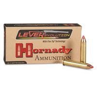 Hornady LEVERevolution .45-70 Government 325 Grain Flex Tip EXpanding Brass Cased Centerfire Rifle Ammo 20 Rounds 82747