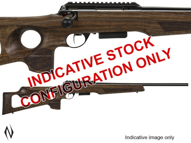 ANSCHUTZ 1771D 222 4 SHOT THUMBHOLE STOCK RIFLE