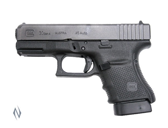 GLOCK 30 45 ACP SUB COMPACT 10 SHOT GEN4 96MM