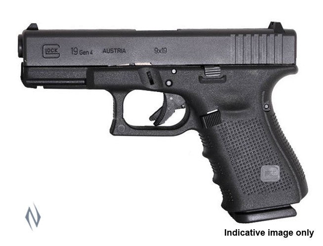 GLOCK 19C 9MM COMPACT 10 SHOT GEN4 102MM - Apex Firearms and Defence