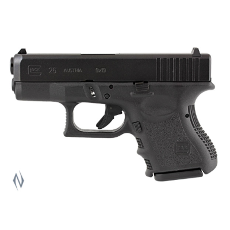 GLOCK 26 9MM SUB COMPACT 10 SHOT GEN4 88MM