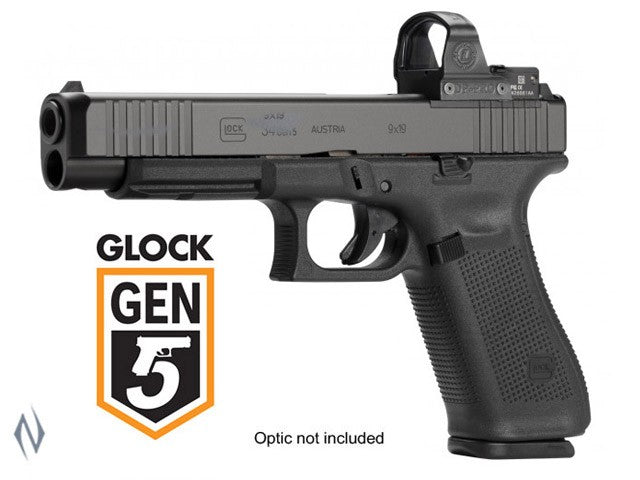 GLOCK 34 9MM FULL SIZE 10 SHOT GEN5 FS MOS 135MM