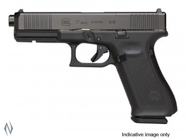 GLOCK 17A 9MM FULL SIZE 10 SHOT GEN5 FS 122MM - Apex Firearms and Defence