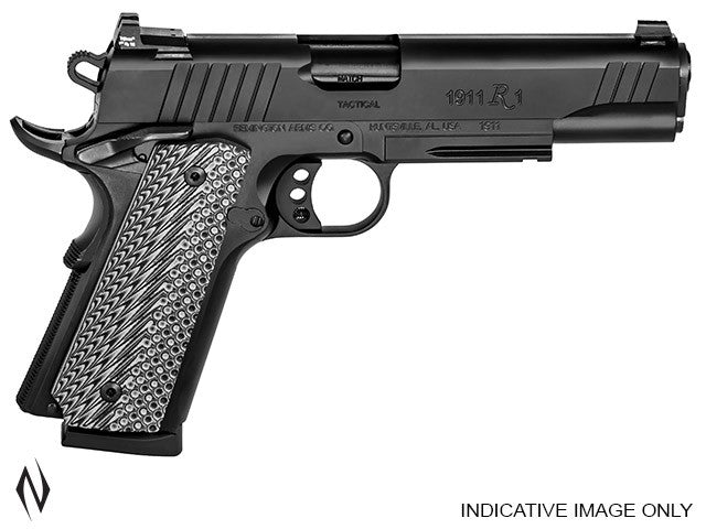 REMINGTON 1911 R1 TACTICAL 45ACP 127MM BLACK STAINLESS 8 SHOT