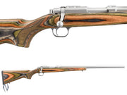 RUGER 77/22 22 HORNET STAINLESS VARMINT LAMINATED.