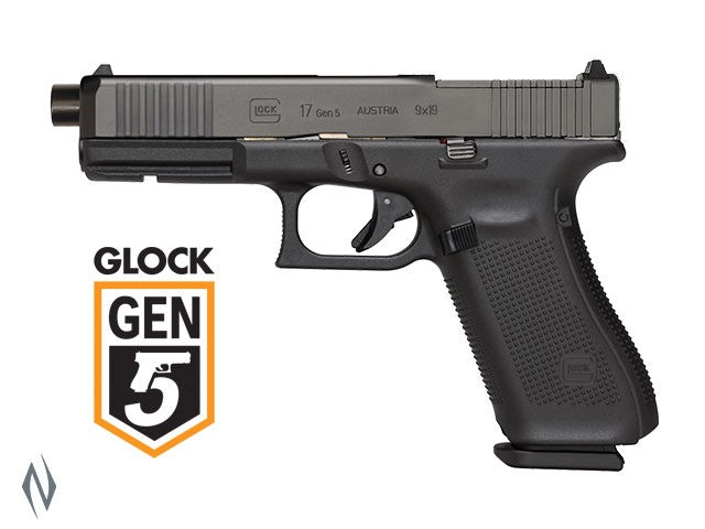 GLOCK 17A 9MM FULL SIZE 10 SHOT GEN5 MOS FS 122MM - Apex Firearms and Defence