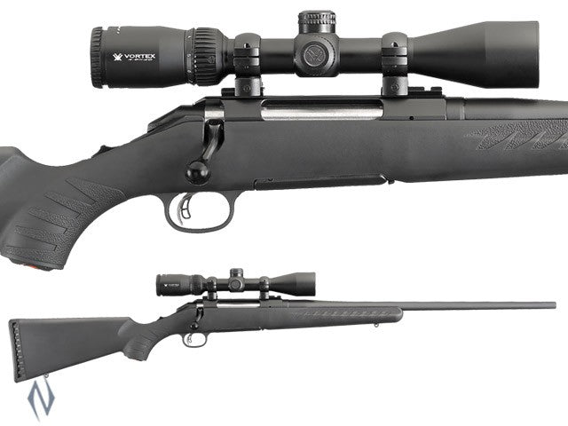 RUGER AMERICAN RIFLE 243 BLUED PACKAGE