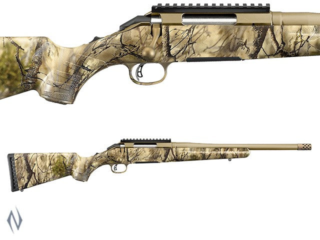 RUGER AMERICAN GO WILD CAMO COMPACT 6.5 CREEDMOOR 4 SHOT