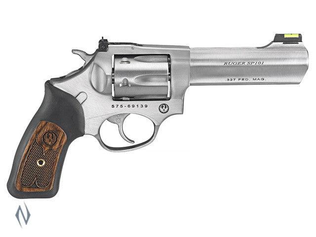 RUGER SP101 327 FED STAINLESS 6 SHOT 107MM - Apex Firearms and Defence