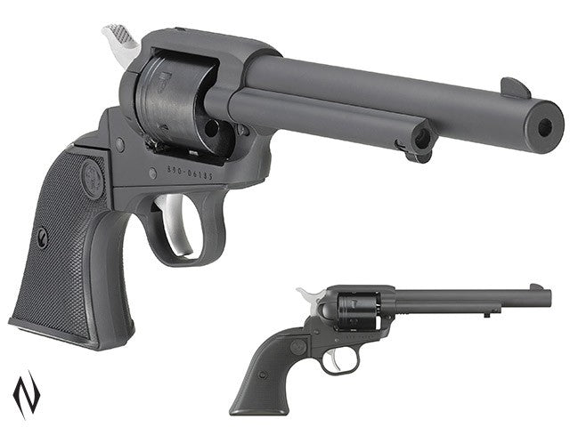 RUGER WRANGLER 22LR BLACK 165MM - Apex Firearms and Defence