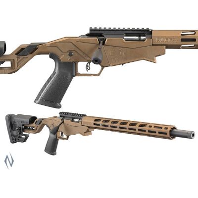 RUGER PRECISION RIMFIRE RIFLE 17HMR 18 9 SHOT BURNT BRONZE