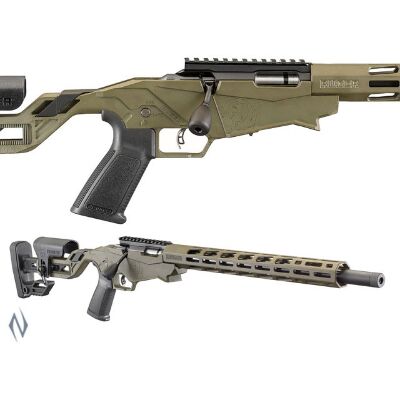 RUGER PRECISION RIMFIRE RIFLE 22LR 18 10 SHOT OD GREEN