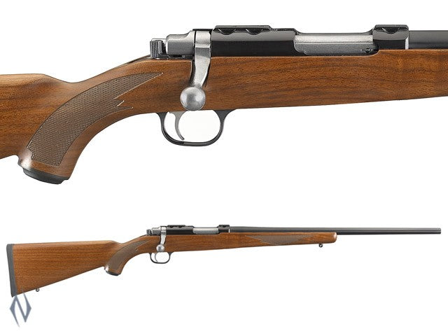 RUGER 77/17 17WSM BLUED WALNUT 20