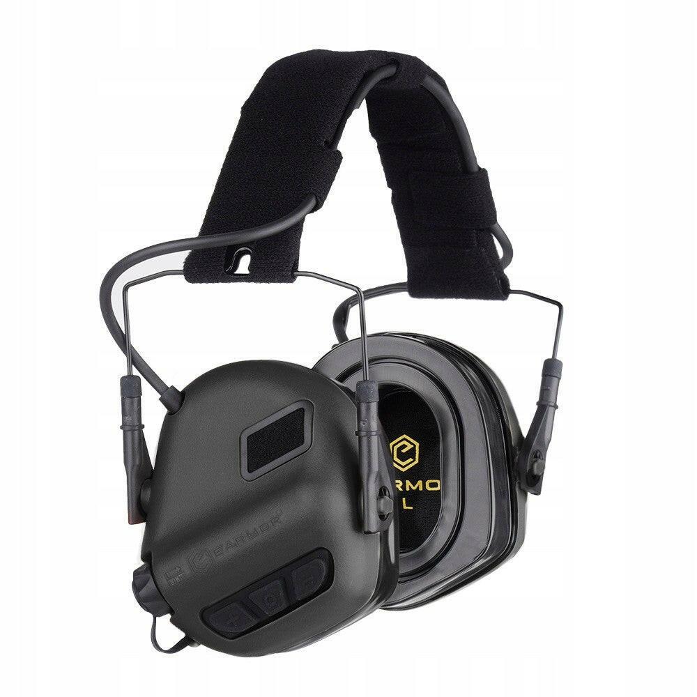 Earmor M31 Plus Electronic Hearing Protection - Black - Apex Firearms and Defence