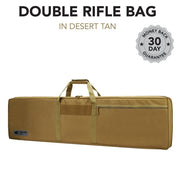 Evolution Gear 50" Double Rifle Gun Bag - Desert Tan