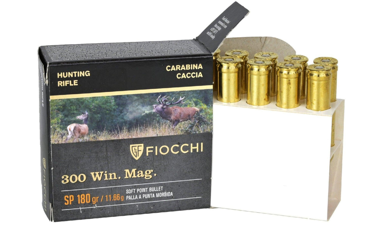 FIOCCHI 300 WIN 180GR SP (20Pkt) - Apex Firearms and Defence