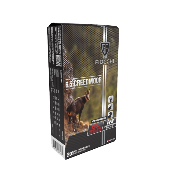 FIOCCHI 6.5 CREEDMOOR 129GR EPN POLYMER TIP 20PK