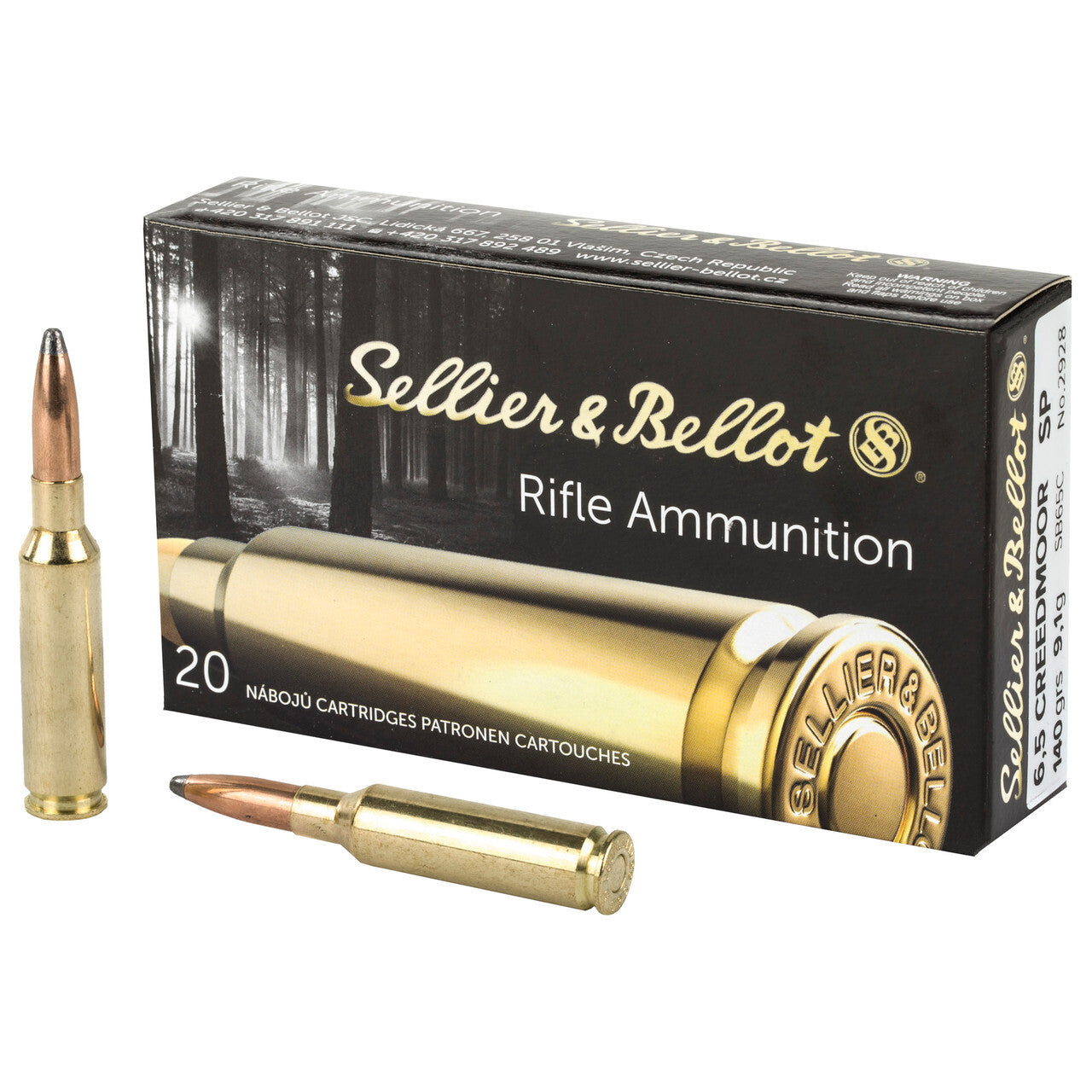 Sellier and Bellot 6.5×55 SE SP ‘Swede’ 140Gr