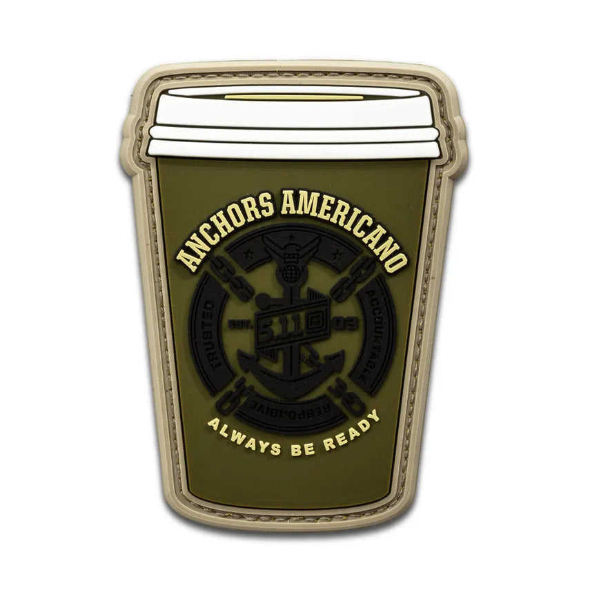 ANCHORS AMERICANO PATCH - Style: 92434, Colour: MILITARY GREEN, Size: 1 SZ 