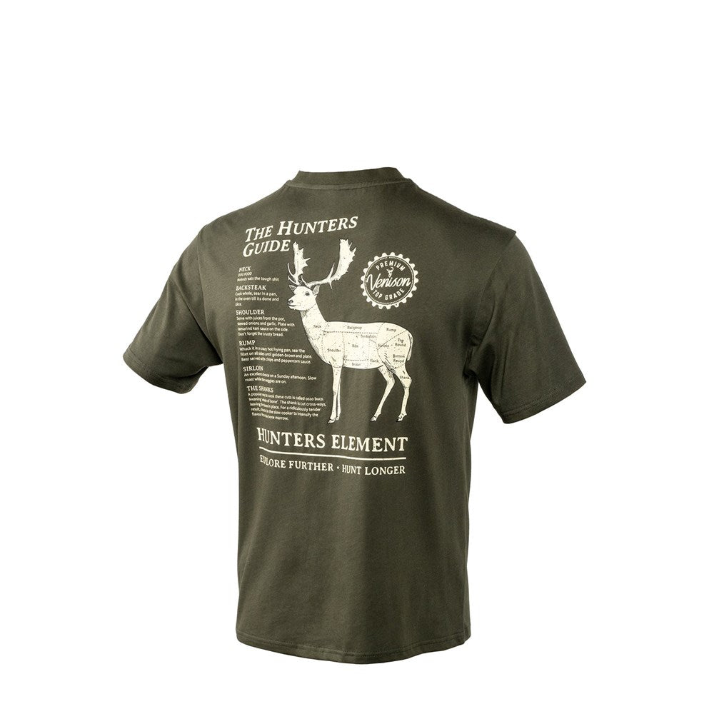 Hunters Guide Tee [Sz:M Cl:Forest Green]